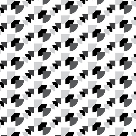 Black white and silver triangle group diagonal striped pattern background vector illustration image