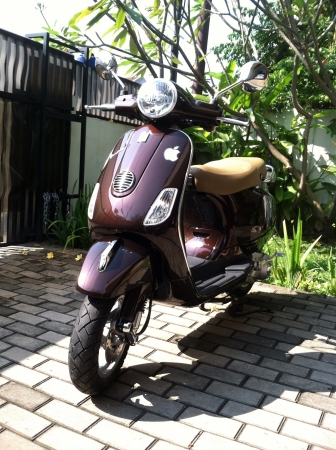 vespa lx125の素材
