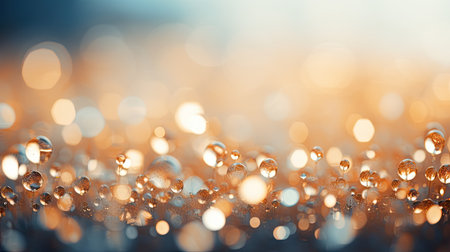 A winter / New Year's out of focused bokeh photo background perfect for your wallpaper, online marketing, holiday advertising, and so much more.の素材