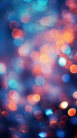 A winter / New Year's out of focused bokeh photo background perfect for your wallpaper, online marketing, holiday advertising, and so much more.の素材