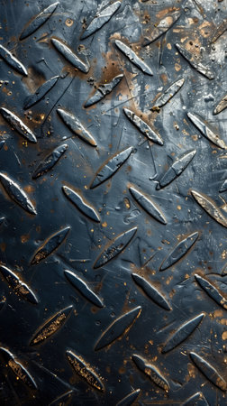 Grunge metal texture with rust. Abstract background for design.の素材