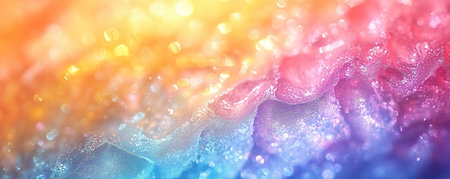 Abstract background of multicolored fabric. 3d rendering, 3d illustration.の素材