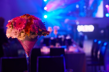 Exhibition, Nightclub, Lighting Equipment Illuminated Stage - Performance Spaceの写真素材