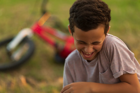 Child kid little boy portrait outdoor face outdoors outside spring nature