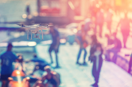 drone. professional photo and 4k video reportage.の写真素材