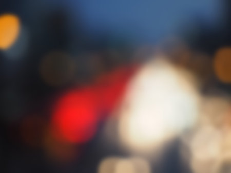 Beautiful blur bokeh lights defocused abstract background.