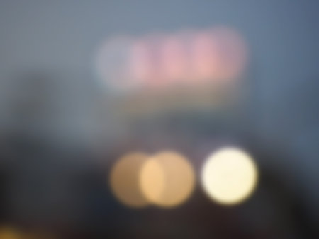 Beautiful blur bokeh lights defocused abstract background.