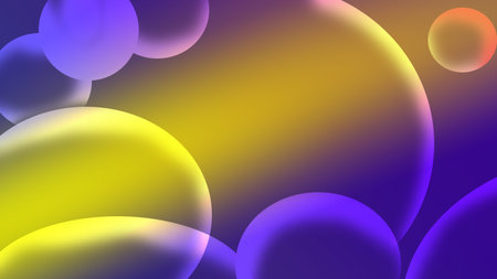Beautiful light of colorful bolloon abstract background.