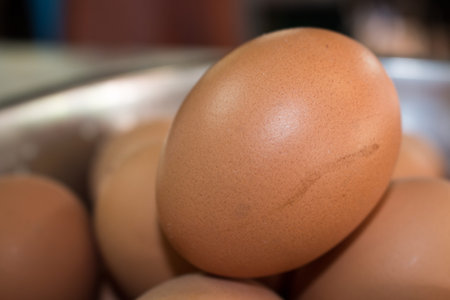 Egg on top of the eggs