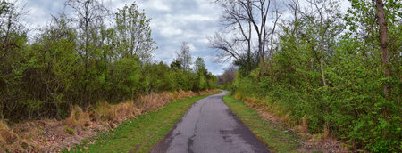 Views of Nature and Pathways along the Shelby Bottoms Greenway and Natural Area Cumberland River...