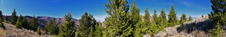 Landscape views of Tooele from the Oquirrh Mountains hiking and backpacking along the Wasatch Front...