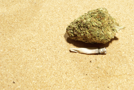 Weed, Medical Marijuana Grunge Detail and Backgroundの写真素材