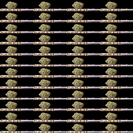 Weed, Medical Marijuana Grunge Detail and Background