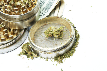 Weed, Medical Marijuana Grunge Detail and Backgroundの写真素材