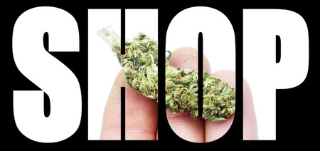 Marijuana and Cannabis Retail Business, Shop の写真素材