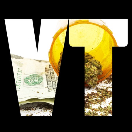 Vermont Marijuana and Cannabis, VTの写真素材