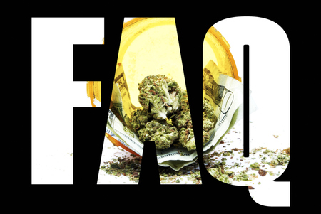  Marijuana, Frequently Asked Questions, FAQ, Text and Image の写真素材