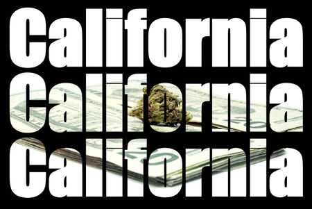 Marijuana and Cannabis Californiaの写真素材