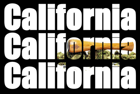 Marijuana and Cannabis Californiaの写真素材