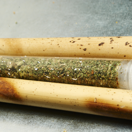 Legal Pot or Weed from the Buds of the Cannabis or Marijuana Plantsの写真素材