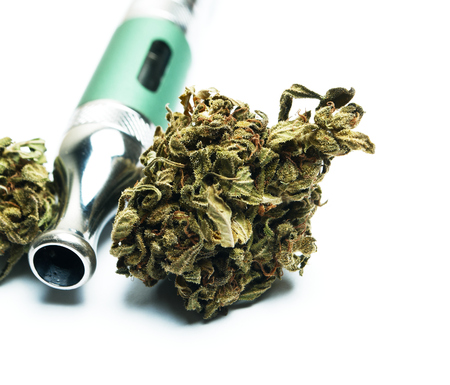 Marijuana and Cannabis Electronic-Cigaretteの写真素材