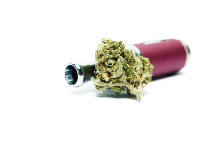 Marijuana and Cannabis Electronic-Cigaretteの写真素材