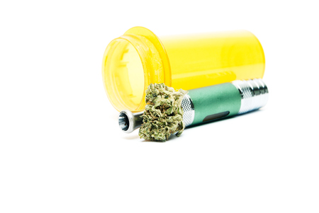 Marijuana and Cannabis Electronic-Cigaretteの写真素材