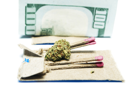 Marijuana and Cannabisの写真素材