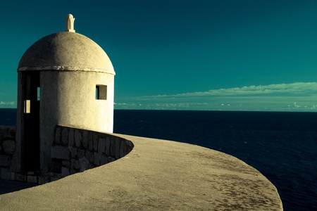 Lookout Point on Dubrovnik walls, Croatiaの写真素材