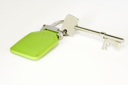 Key Ring Bottle Opener Isolatedの写真素材