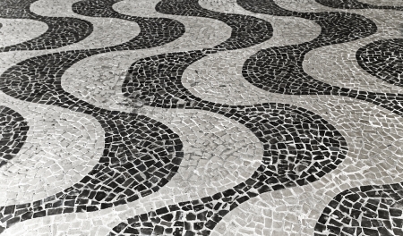 Copacabana Beach, Rio De Janeiroの写真素材