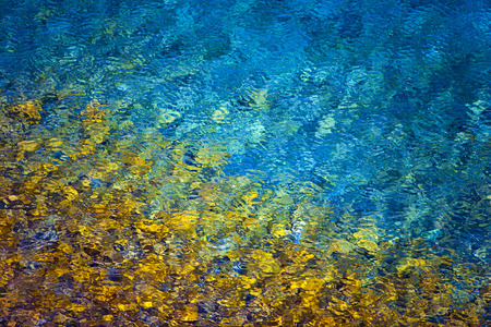 Colorful Water Abstract Backgroundの写真素材