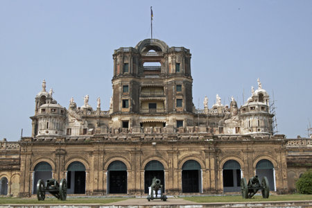 La Martiniere School. 18th Century European style building in Lucknow, India