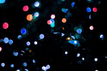 Lights shot purposefully out of focus. Could yse as a lens flare. Great use for a holiday or festive...
