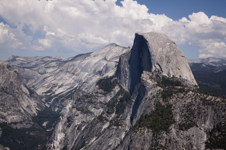 Yosemite National Park in the summer.の写真素材