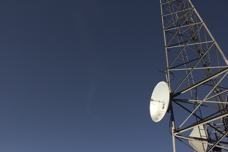 Radio cell antenna tower.の写真素材