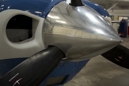 Small airplanes in the shop at an airport.のeditorial素材