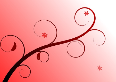 a vector image of flourishのイラスト素材