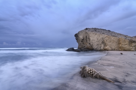 Monsul Beach in Cabo de Gata, Spainの写真素材