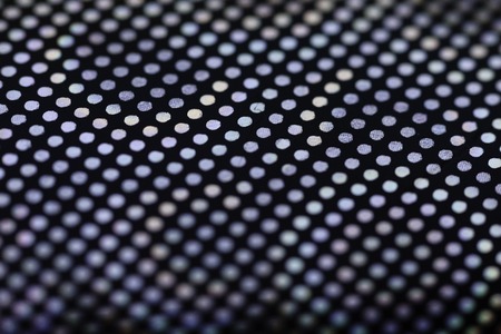 circle pattern close-up photograph for background. Geometric shapes.Stylish texture with structure from circles.の写真素材