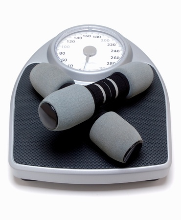 Tools for diet and exercise resultsの写真素材