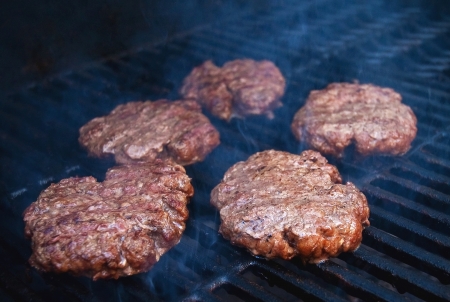 Barbeque Burgersの写真素材