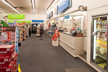 Drug Store Displayのeditorial素材