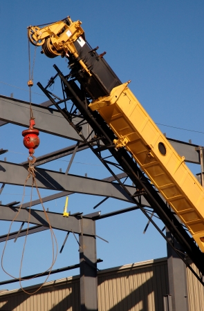 Steel Girder Craneの写真素材