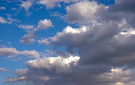 Partly Blue Skyの写真素材