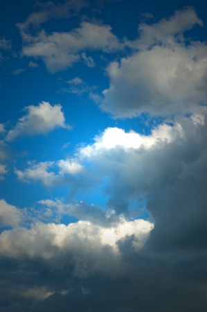 Partly Blue Skyの写真素材
