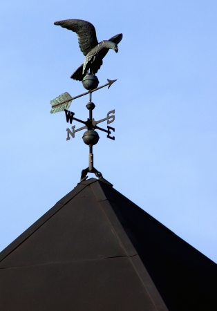 Lighthouse Weather Vaneの写真素材