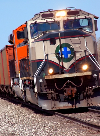 Train Engines Head-onのeditorial素材