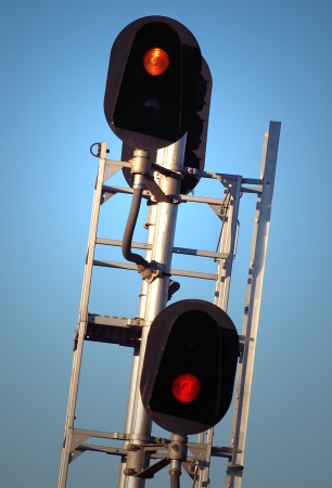 Train Traffic Signalの写真素材