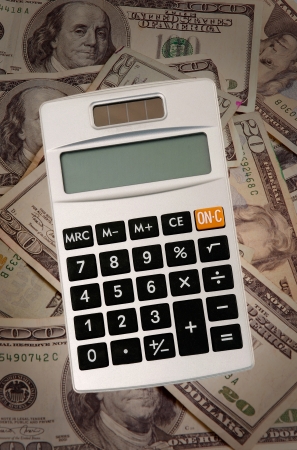 Calculating Budgetの写真素材
